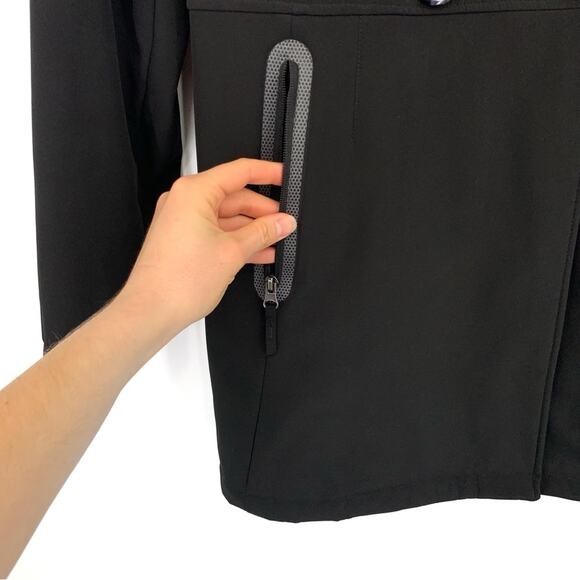 FREE COUNTRY Softshell Parka Coat Black L - Picture 5 of 13